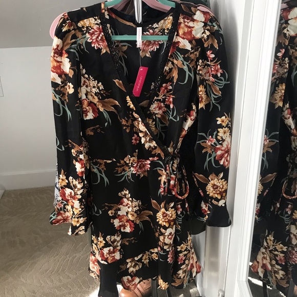 Xhilaration Dresses & Skirts - Floral Wrap Dress
